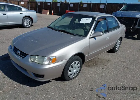 2001 Toyota Corolla Le from USA, damaged, VIN 1NXBR12E91Z530258
